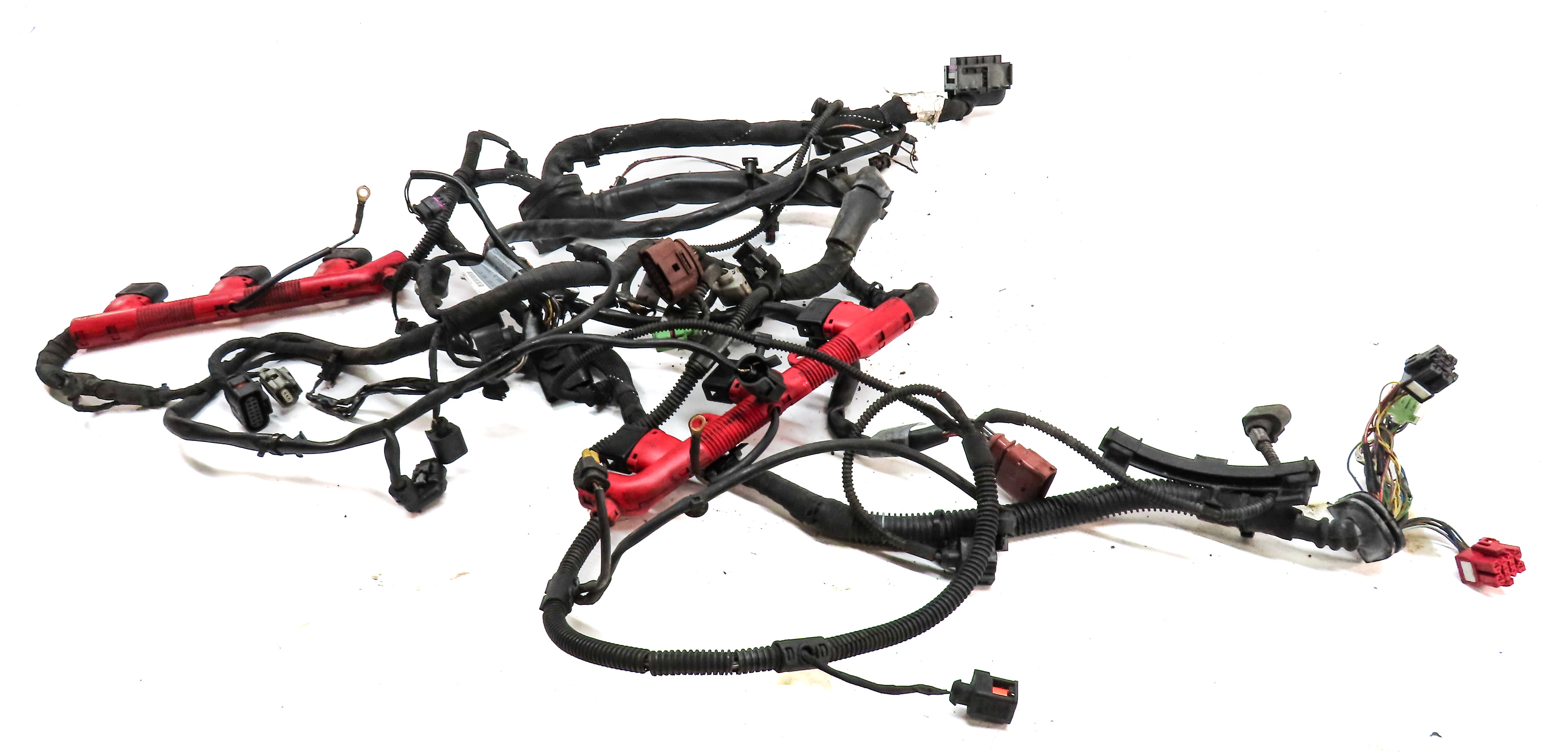 2011 AUDI Q7 (4L) 3.0L SUPER (CJWC) ENGINE MOTOR WIRE WIRING HARNESS LOOM — exact item pictured